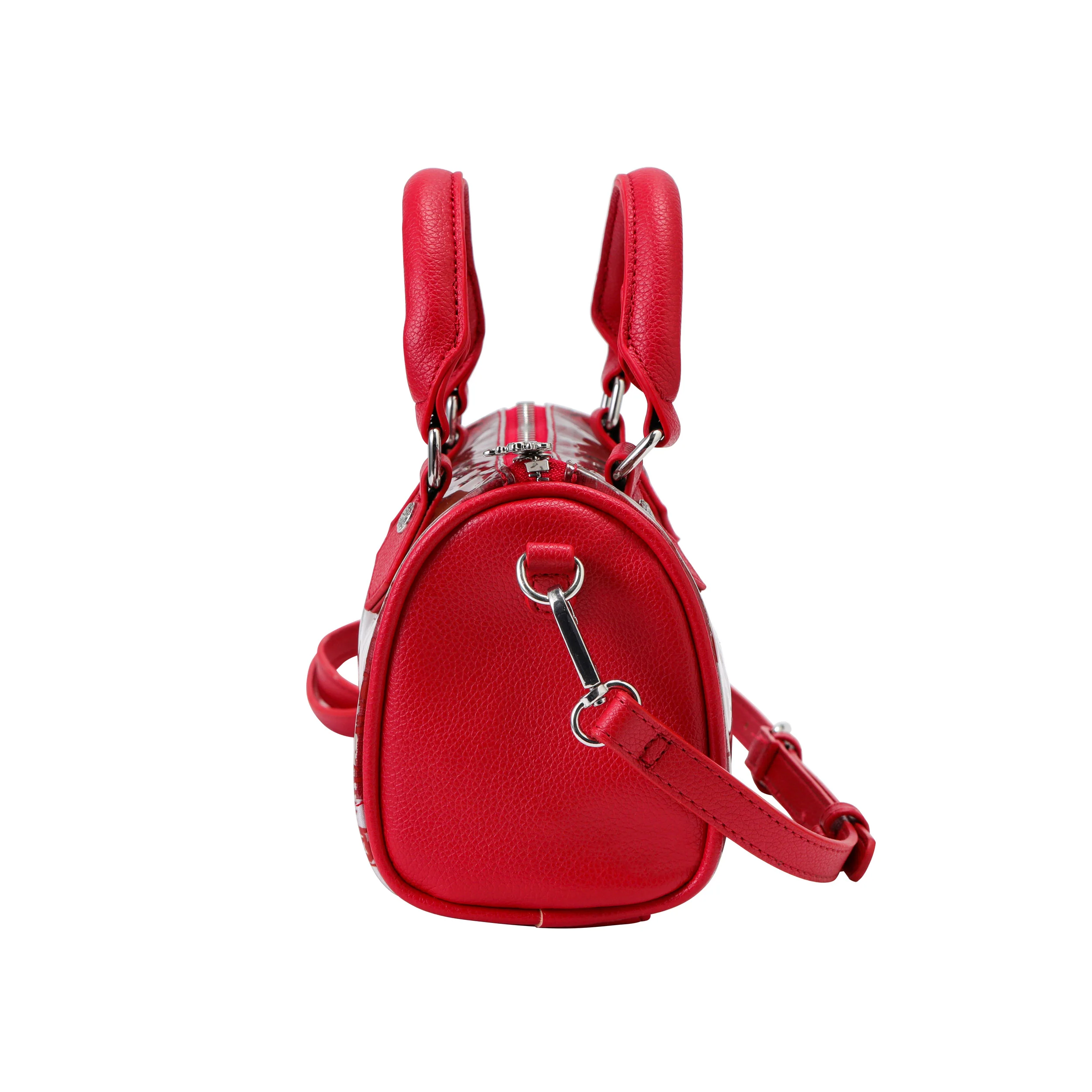 Red Ed Hardy PVC Small Beach HandBag - Classic Panther - Image 4