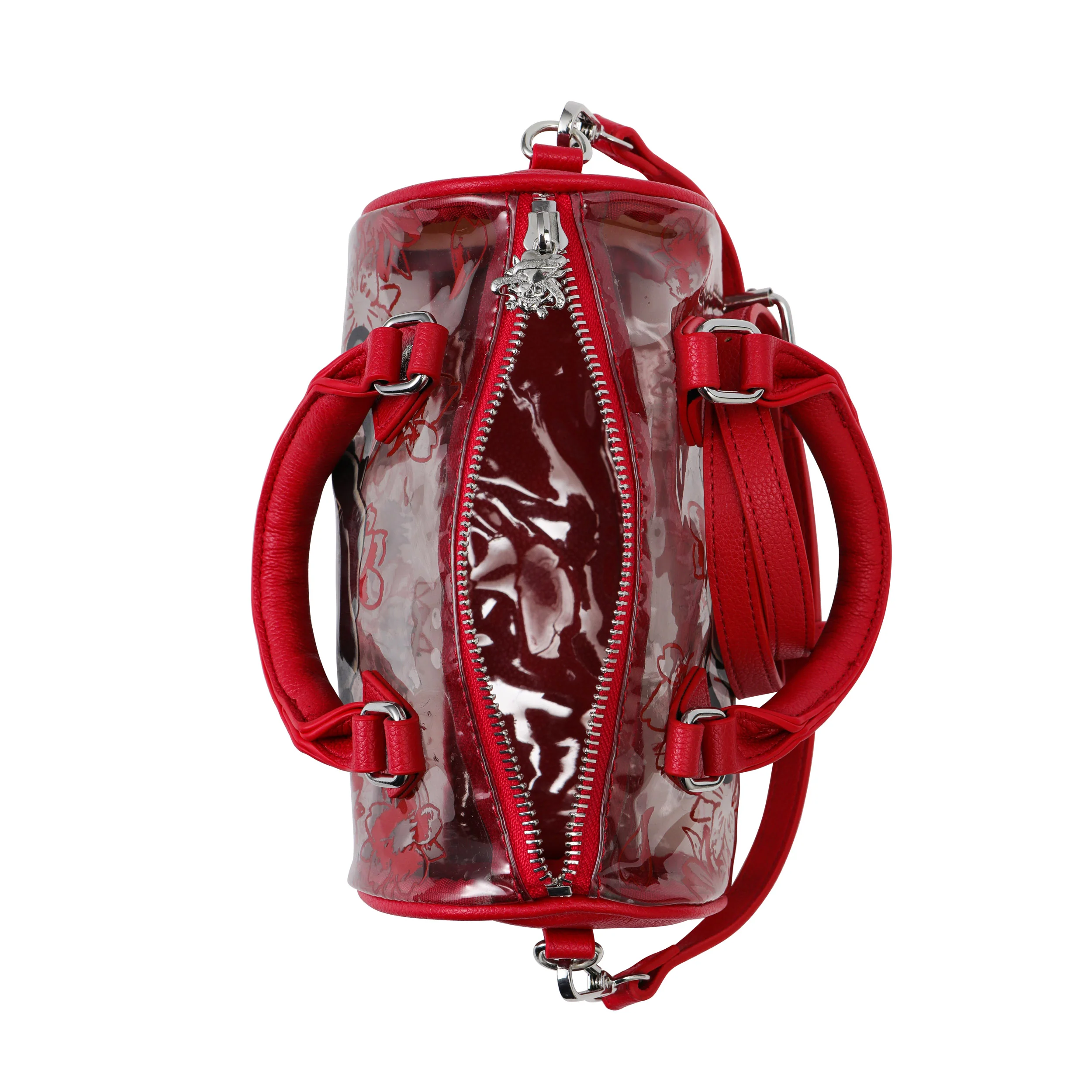 Red Ed Hardy PVC Small Beach HandBag - Classic Panther - Image 5