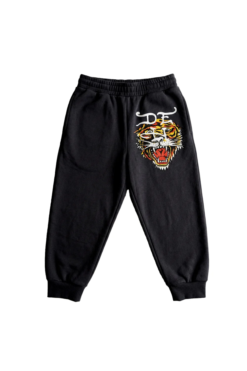 Kids Gold Tiger Sweats -Black - Image 2