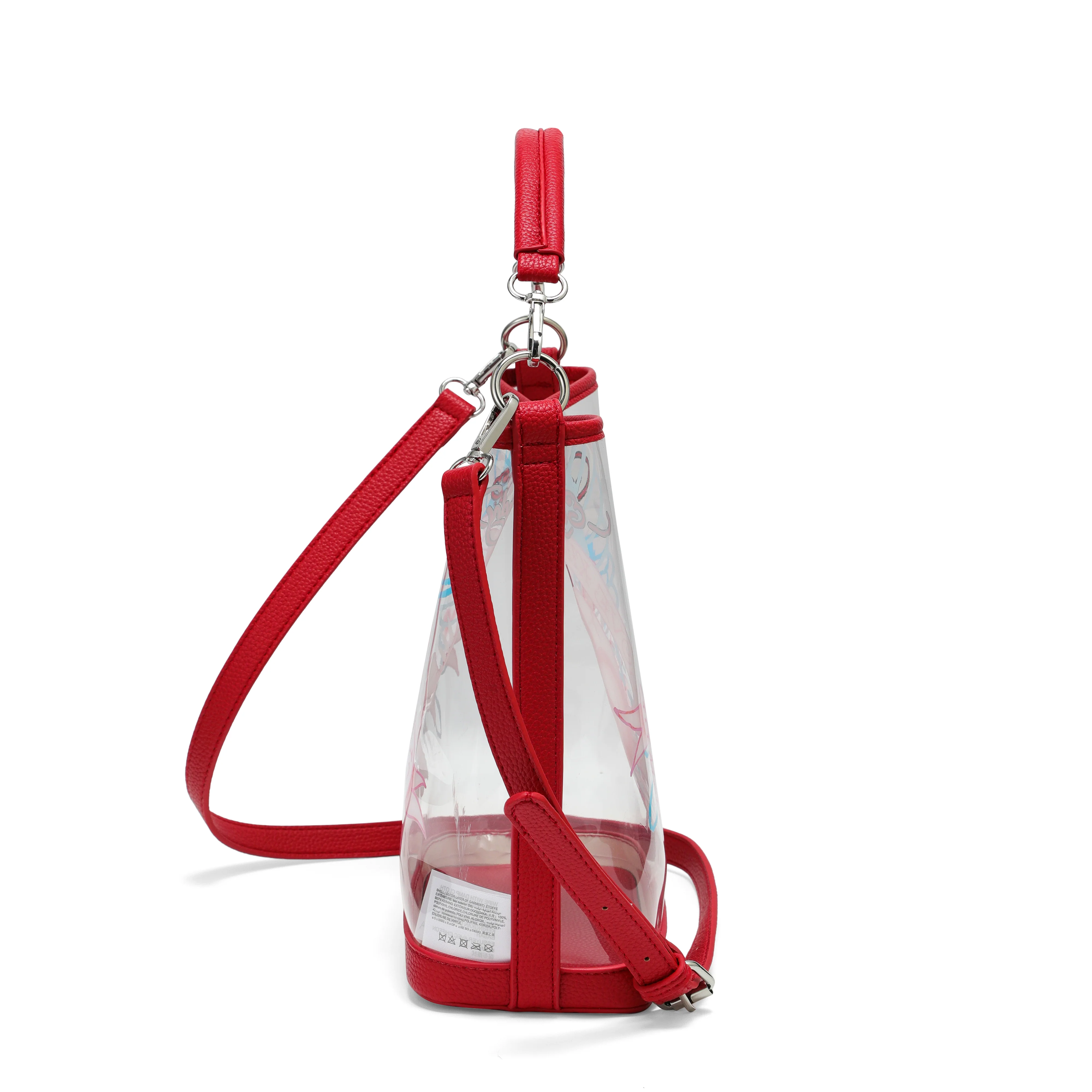 Love Kills Bucket Beach Bag - Red - Image 3