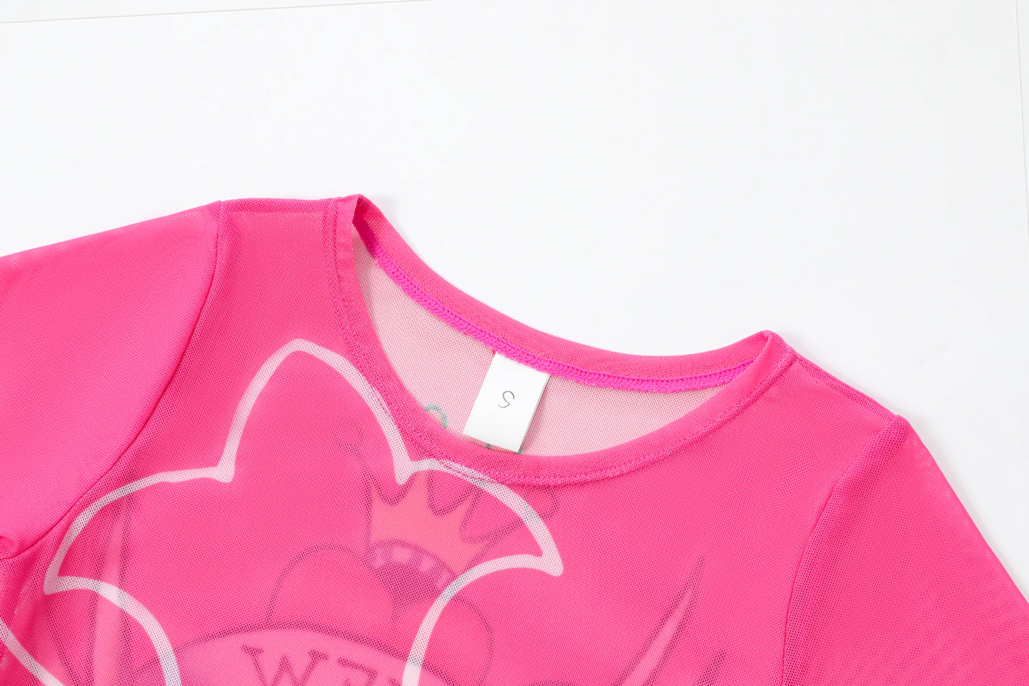 NYC EAGLE - MESH DRESS - PINK - Image 5