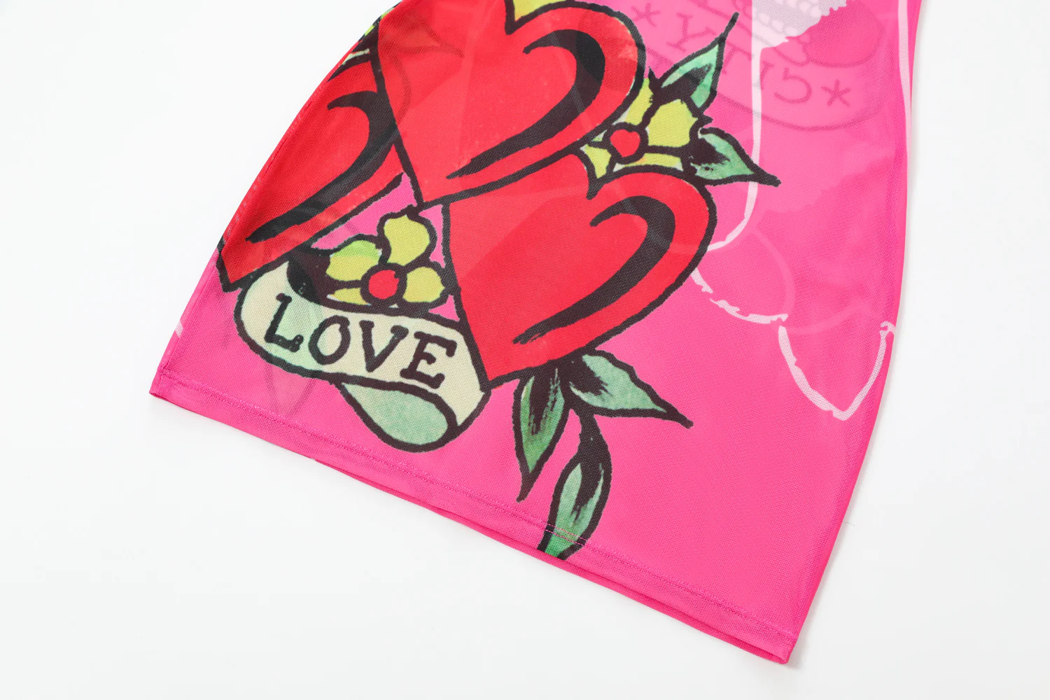 NYC EAGLE - MESH DRESS - PINK - Image 7