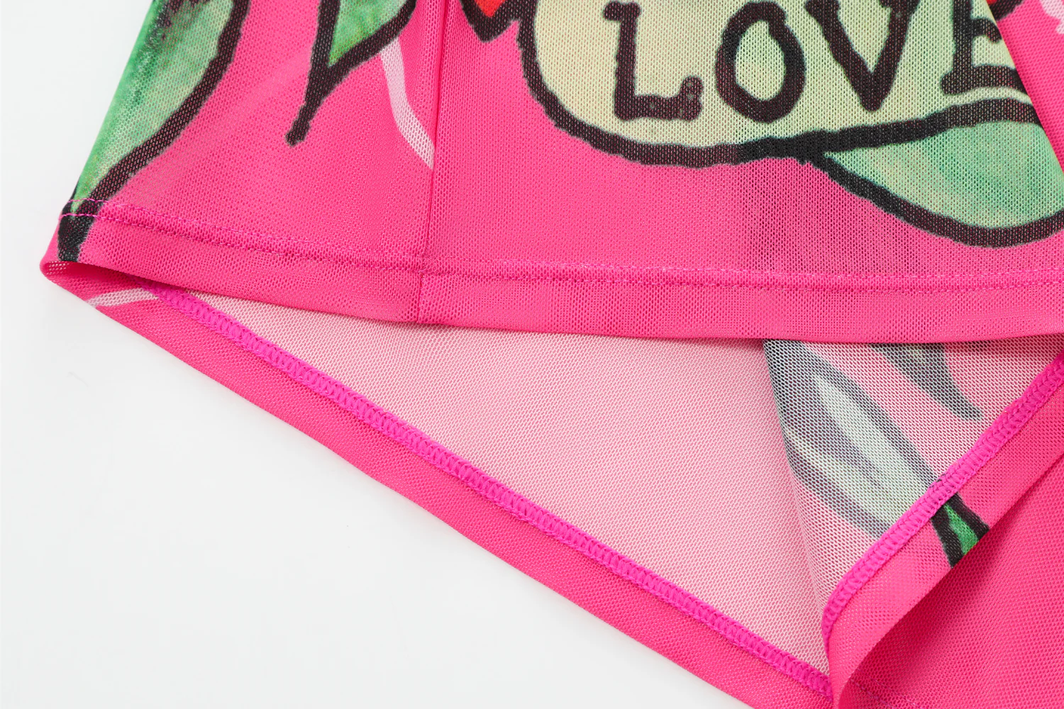 NYC EAGLE - MESH DRESS - PINK - Image 8