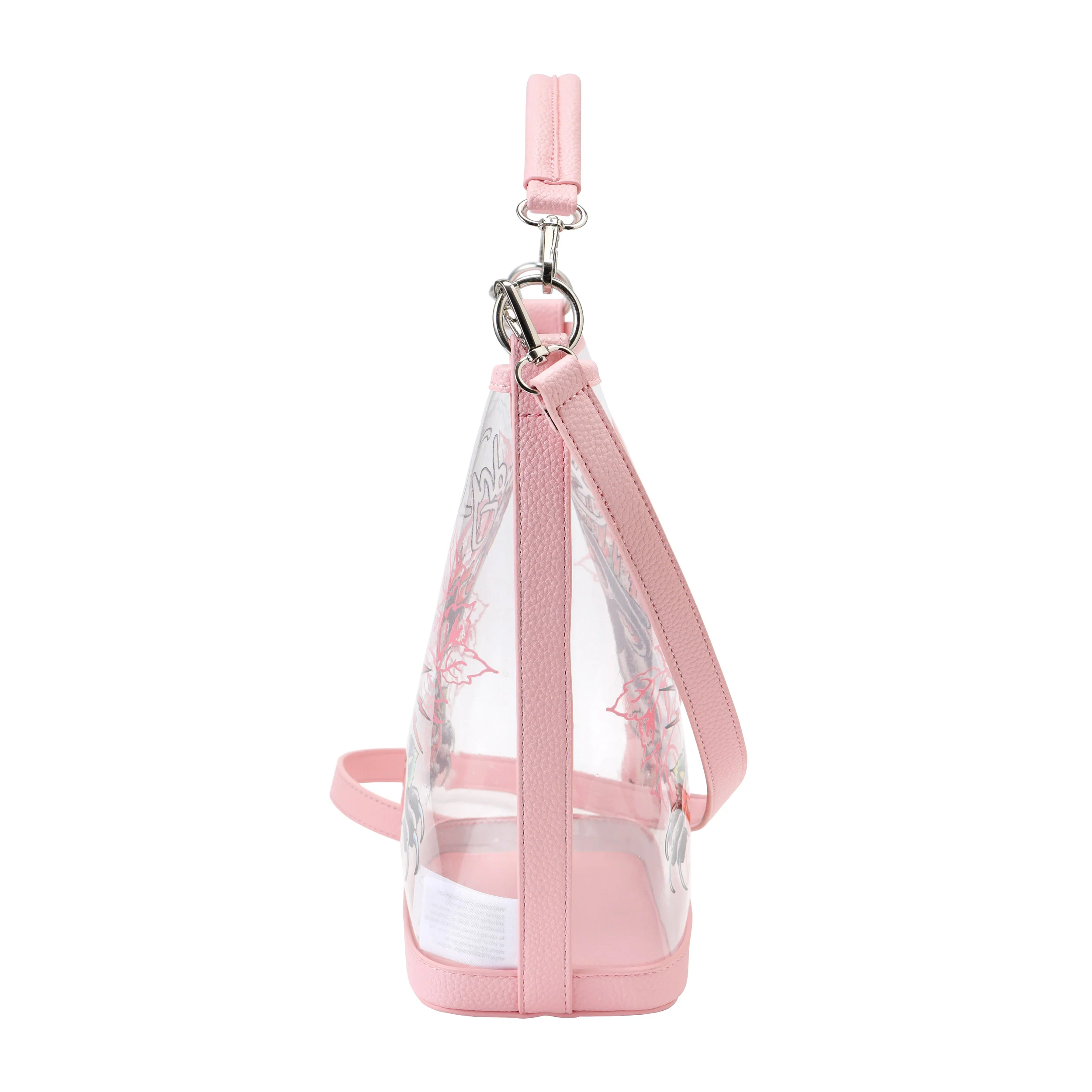 Pink Ed Hardy PVC Beach Bucket Bag - Rose Panther - Image 4