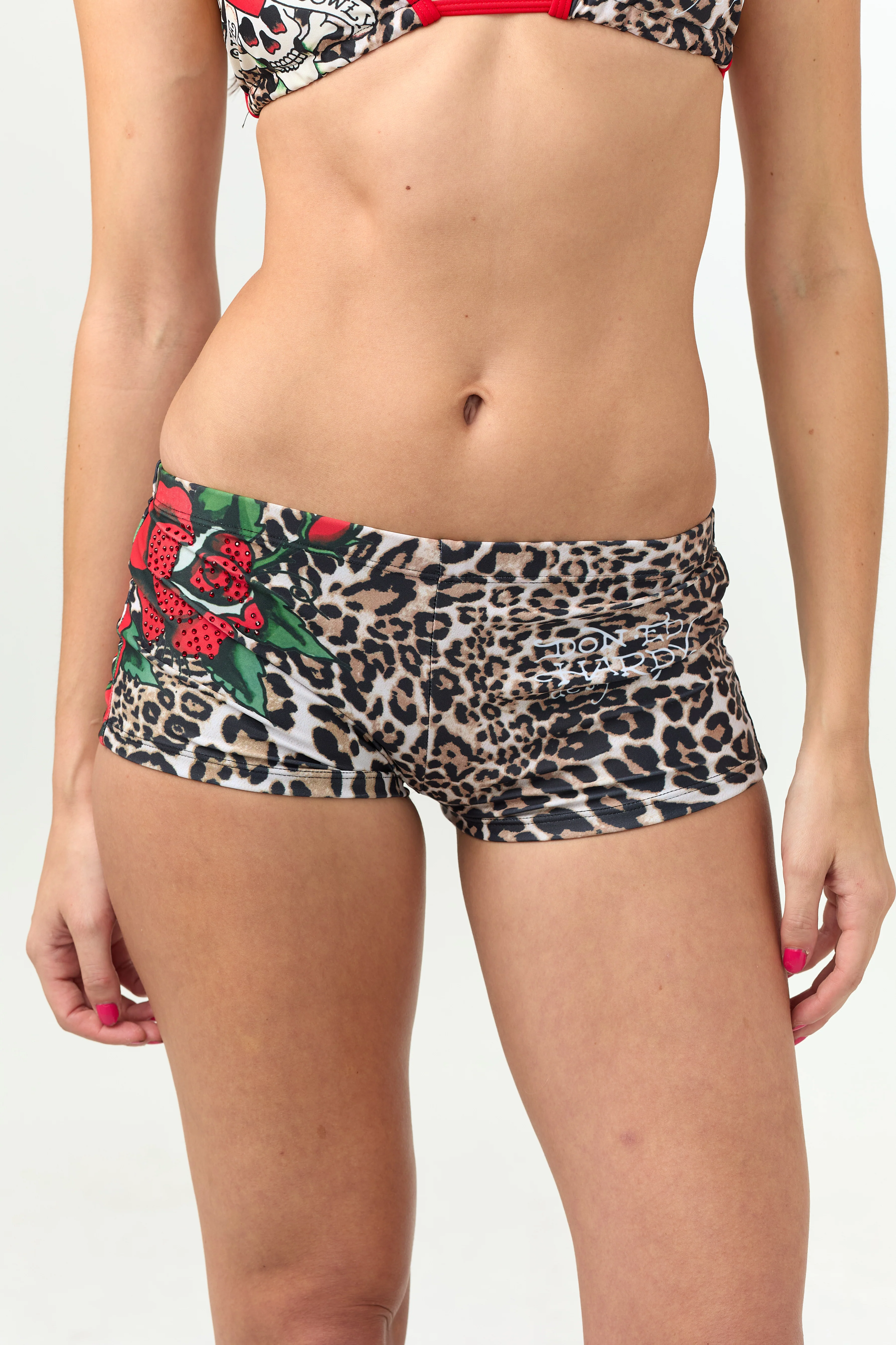 ROAR & ROSE - BOY SHORT - RED LEOPARD - Image 4